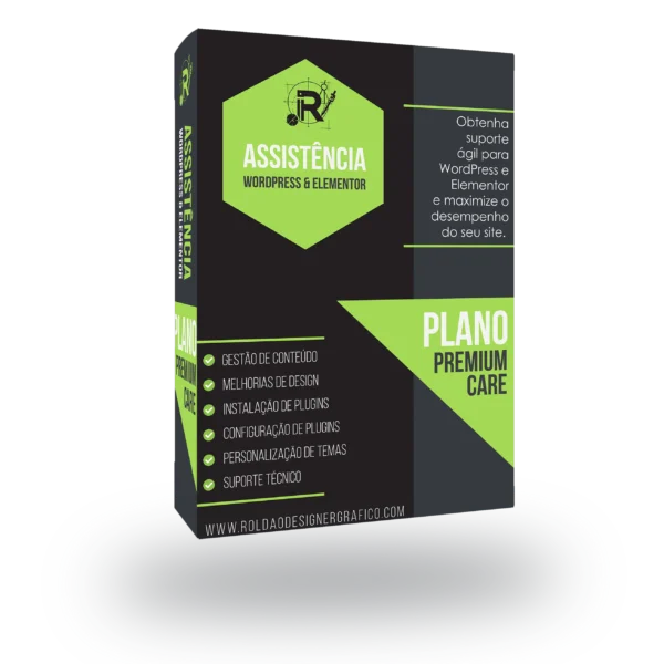 Manutenção Completa de Website - Plano Premium Care